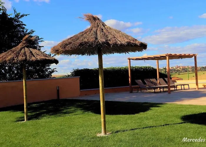 Летний дом La Torrecilla Con Piscina Privada Сан-Педро-дель-Валье